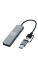 Picture of 4 port usb 3.0 hub intelligently divides the power across the USB ports,